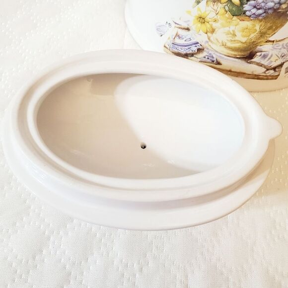 Hallmark Nature's Sketchbook VTG Marjolein Bestin Flower Tea/Coffee Kettle - Picture 8 of 10